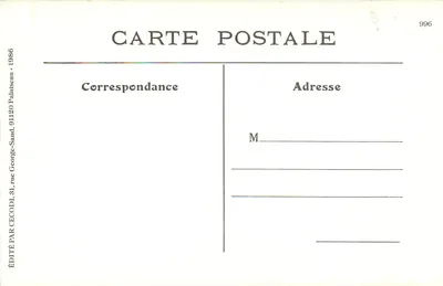 Nossos bons Correios rurais — em viagem para a rota do vilarejo — "LE VELAY ILLUSTRÉ" n°321 — Verso
