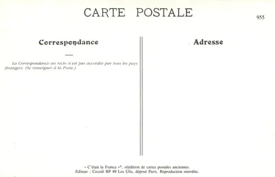 Ceuvillette z kwiatu cytryny — Grasse — Wydawnictwo Artystyczne J. Benoit syn, fotograf. Grasse, nr 408 — Rewers