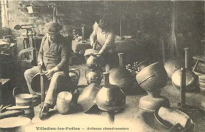 Villedieu-les-Poëles — Artisans de caldeiraria — editor Cécodil B.P. 49 91942