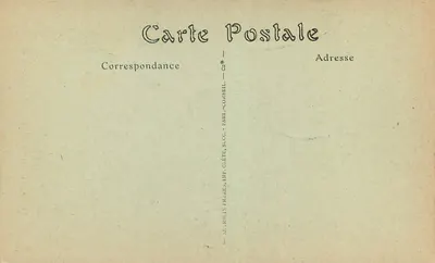 Cartel — epoka Ludwika XV — Muzeum Sztuki Dekoracyjnej — ND. PHOT. — Rewers