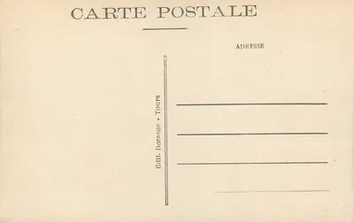 Cheverny (Loir-et-Cher) - Zamek - Kominek w Salony — Rewers