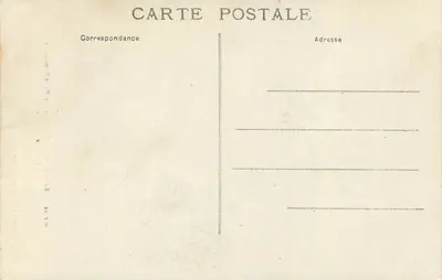 Brive — Wnętrze Małego Seminarium — Kominek z epoki Renesansu — Fototypia Bessot et Guionie, Brive — Rewers