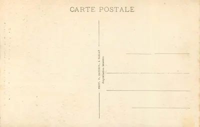 Lareira Renascentista do Hotel de Maleville — Sarlat, Dordogne — P. D. S. — Verso