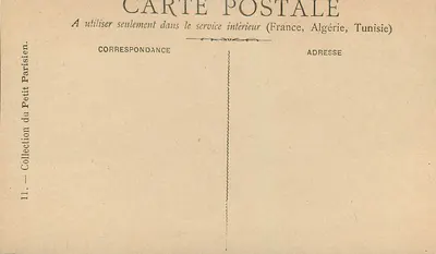 O Leque Espanhol — Coleção do Petit Parisien, n°11 — Verso