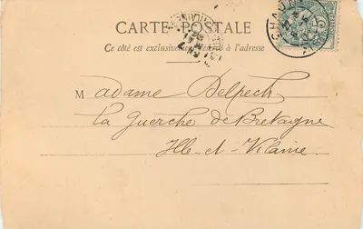 Les Rengaines du Siècle — Fototipia A. Bergeret & Cie, Nancy — Verso