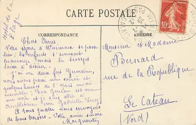 Wimereux — The Beach towards Cap Gris-Nez — Edition of the Bookstore Lorenza — Back