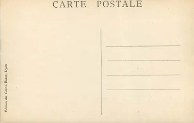 LYON — Most Guillotière — Szpital św. Jana i wzgórze Fourvière — Rewers