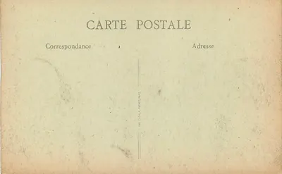 Lyon - Poczty i Telegrafy - ulica de la Barre — B. F. — n°354 — Rewers