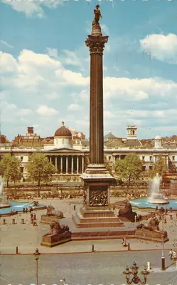 Coluna de Nelson, Trafalgar Square, Londres — editor Natura, n° L 173