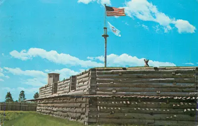 Monumento Nacional Forte Stanwix — Rome, Nova York — Uma Vista Histórica em Colorido pela Margo Studio