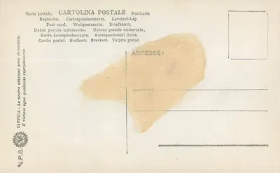 FIRENZE. Krypta Riccardi. Podróż Magów. Szczegół. Benozzo Gozzoli. — Rewers