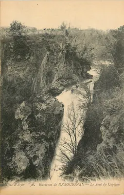Arredores de DRAGUIGNAN — O Salto do Copelan — Côte d'Azur 56