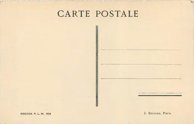 Le Puy — Vista panoramica — Agenda P. L. M. 1929, Cl. Promio — Verso