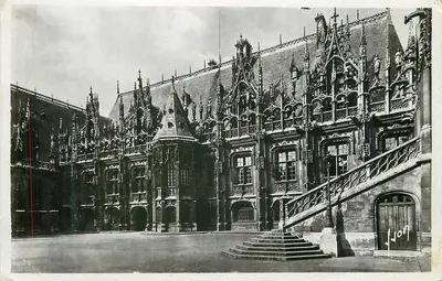 Palácio de Justiça — Rouen (Seine-Inf.) — Edições de Arte, n°1014