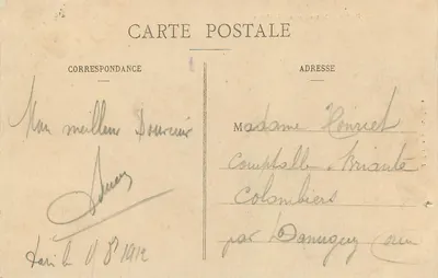 Paryż - Katedra Notre-Dame - Absydę — wydawca L. Pardies, wydawcy, Paryż — Rewers