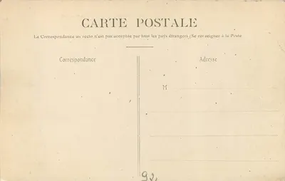 Bois de Boulogne – Lac supérieur — Marnuse, Paris, n° 229 — Verso