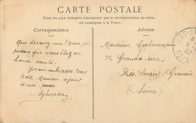 Blois — A Catedral — Péricat, Livreiro — Tours — Verso