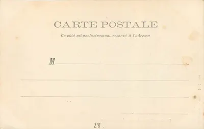 Chartres (Eure-et-Loir) — De Kathedraal — Hachette et Cie, fot. en Ed. — Achterkant