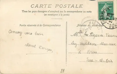 Chartres — O Ponte Novo — Edit. G. L., Chartres — Verso