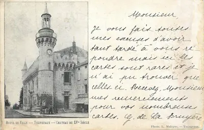 Hôtel de Ville — Castelo do Século XV — Yssingeaux