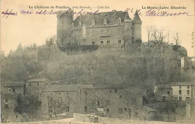 O Castelo de Paulhac, perto de Brioude — Lado Leste — La Haute-Loire Illustrée, 1906