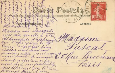 O Castelo de Paulhac, perto de Brioude — Lado Leste — La Haute-Loire Illustrée, 1906 — Verso