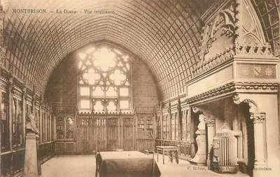 Montbrison — A Diana — Vista interior — C. Ribon, Impressor Papelaria, Montbrison