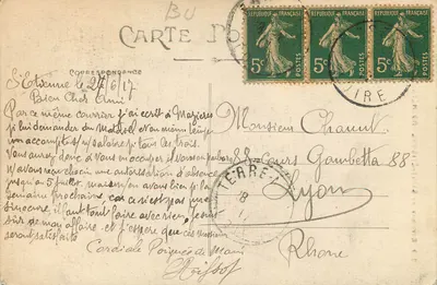 Około SAINT-ÉTIENNE - ROCHETAILLÉE - Ruiny — Wydawnictwo M. M. — Rewers