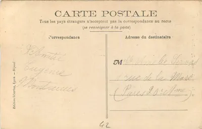 Montbrison — Katedra Najświętszej Maryi Panny — Wydawnictwo Libertas, Lyon — Rewers