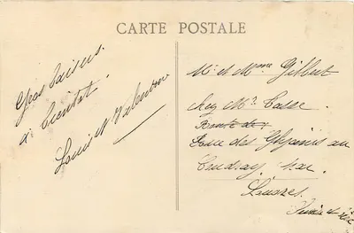 Le Rocher de l'Étoile między St-PAUL a SEMENE — Wyd. Fortnochet — Rewers