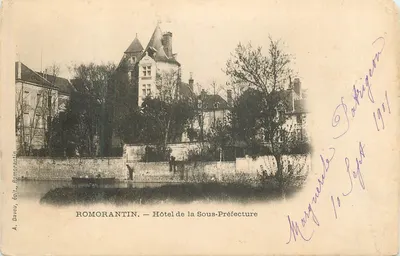 Romorantin — Hotel da Subprefeitura — A. Daveu, editor, Romorantin