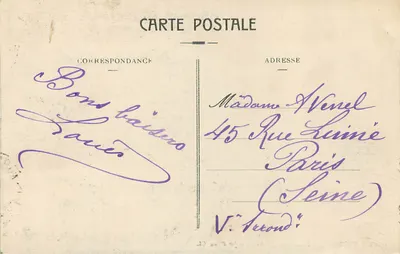 Saint-Étienne — Plac Marengo, Basen i Strumień Wody, CL. — Rewers