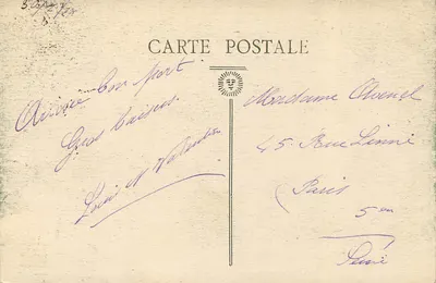 St-Étienne — Plac Jean-Jaurès — Basen Cyganiów — Wyd. H. Duhem, St-Étienne — Rewers