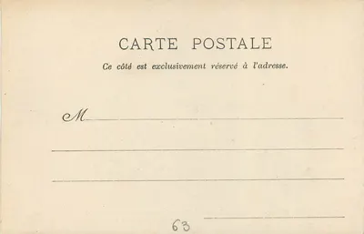 Arredores do Puy — Velhas casas de La Chaise-Dieu com fachada romana — Margent-Brémont, editor, n° 247 — Verso