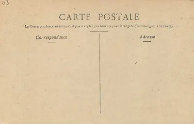 Ruínas do castelo de Billy — Environs de Vichy — Staerck's Paris — Verso