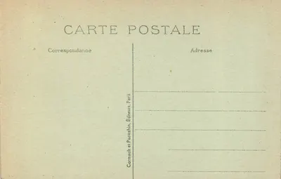 Pałac w VERSAILLES — Wozów Święcenia Napoleona I — A.P. — Rewers
