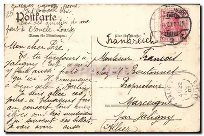 Berlin — Stacja ulicy Frédéric — L. Saalfeld, nr 280 — Rewers