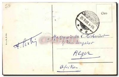 Schiltigheim i. Els. — Am Aarhafen — editor não visível — Verso