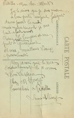 Videlles (S.-et-O.) - La Roche St-Jacques — kolekcja Charpentier - Clicné G. C. — Rewers