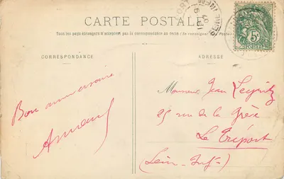 Grenoble — Forty Rabot i Bastilla oraz Nowa Manutencja — Cliché A. V., Kolekcja L. P., Grenoble — Rewers