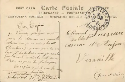 Le Mans — Abside da Catedral — L. Joniaux, Le Mans — Verso