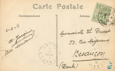 Casino de MONTE-CARLO. Le Théâtre — ND. Phot. — n° 525 — Verso