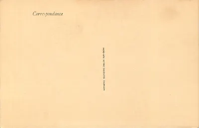 Katedra w AUTUN — Męczeństwo św. Symforiana (przez Ingres) — Drukarnia Bourgeois, Chalon-sur-Saône — Rewers