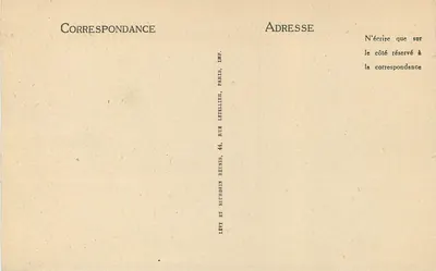 Autun — Wieże obronne średniowiecza — Wyd. Letrallier, Paryż — Rewers