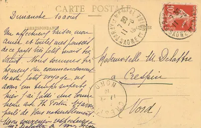 Paray-le-Monial - A Abside da Basílica — editor Vos Diego, n°5 — Verso