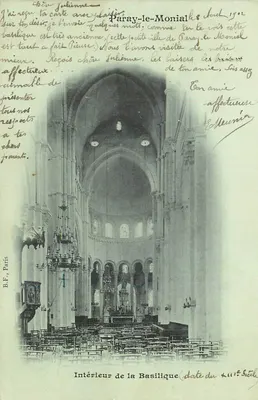 Intérieur de la Basilique — Paray-le-Monial — B.F. Paris
