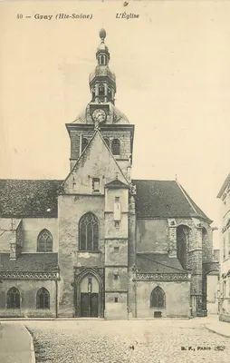Gray (Haute-Saône) — A Igreja — B.P., Paris