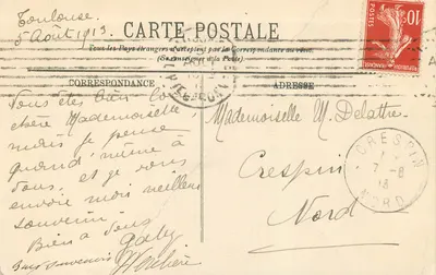 Toulouse — Katedra św. Etienne — Chór — LL — Rewers
