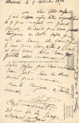Allevard — Le Bout du Monde — Luchtspiegeling — LL. — n° 2031 — Achterkant
