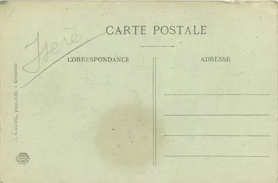 Dauphiné - Arredores de Allevard-les-Bains - Massif dos Sete Laus - Lago Jeplan e Lago de Cos vistos do Col de l'Homme — Verso